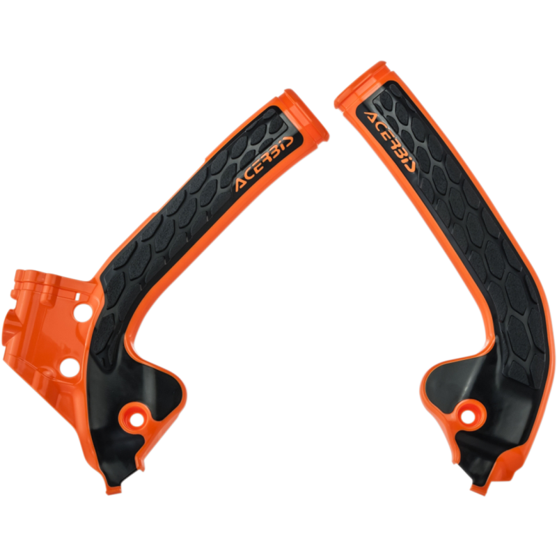 Acerbis X-Grip Frame Guard - KTM 85 SX 18-24 - Orange/black