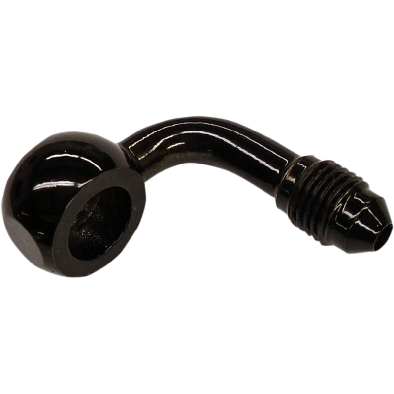 Black Fitting 3/8"/10mm x AN-3 90°