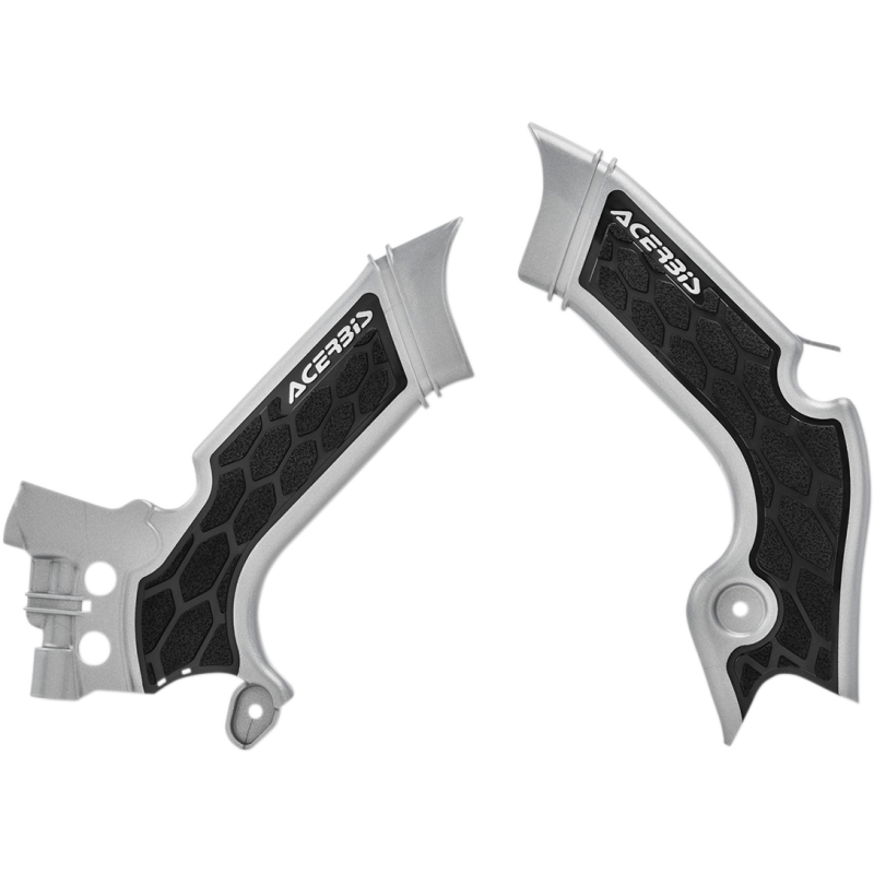 Acerbis X-Grip Frame Guard - KAWASAKI KX450 19-23 - Silver/black