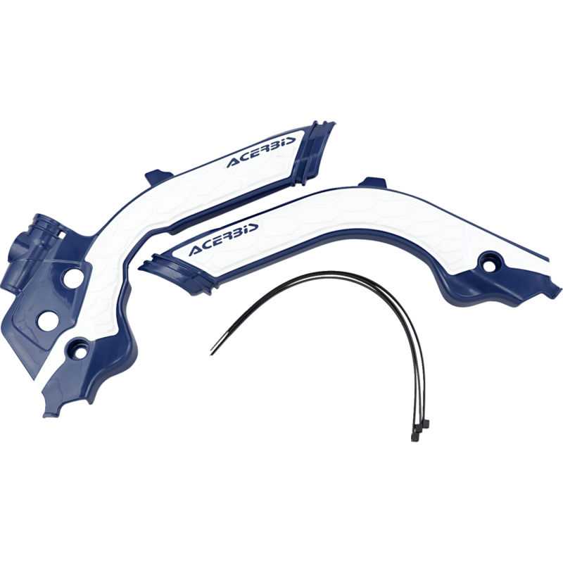 Acerbis X-Grip Frame Guard - HUSQVARNA TC/TE/FC 19-22 - Blue/white