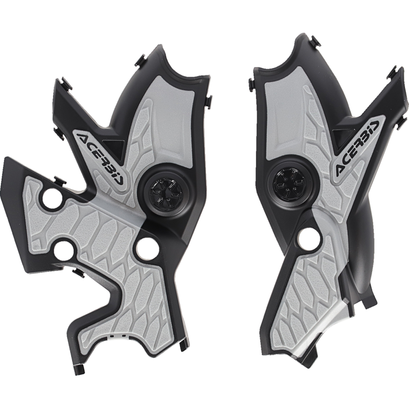 Acerbis X-Grip Frame Guard - Yamaha Tenere 700 21-25 - Black/silver