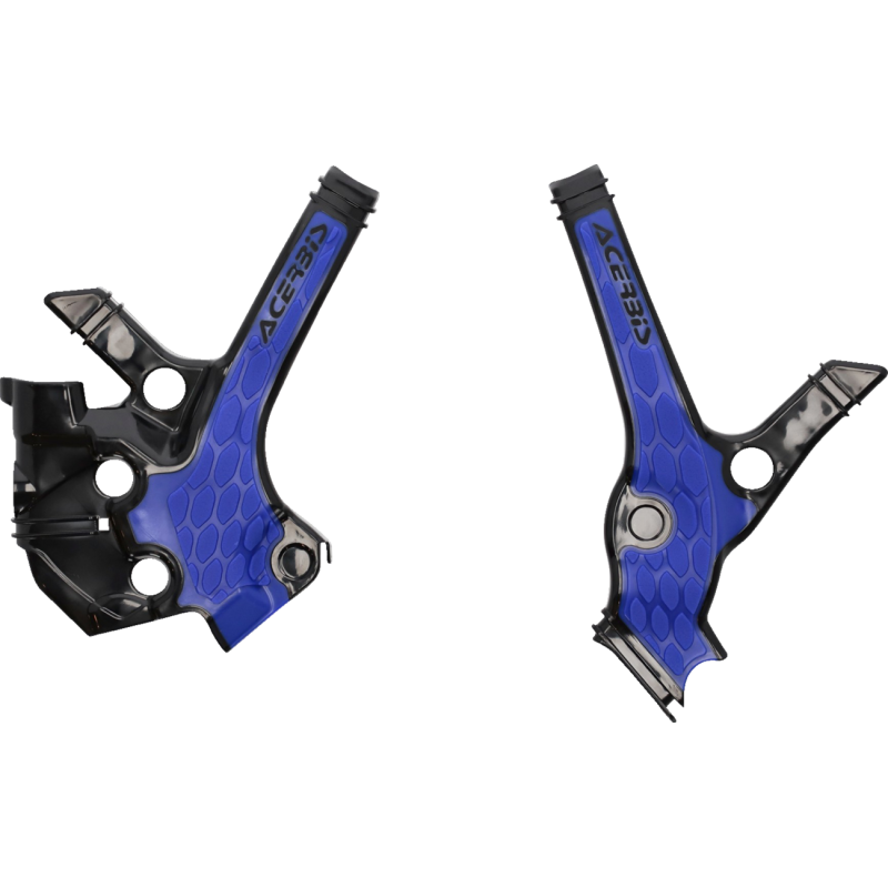 Acerbis X-Grip Frame Guard - Yamaha YZ85 22-26 - Black/blue