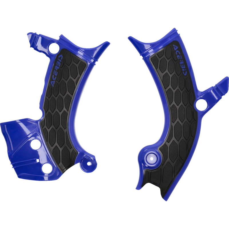 Acerbis X-Grip Frame Guard - Yamaha YZ250F 24-26, YZ250FX 25-26, YZ450F 23-26, YZ450FX 24-26 - Blue/black