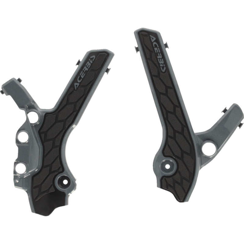 Acerbis X-Grip Frame Guard - Suzuki DR-Z400E/S/SM 00-23 - Gray/black