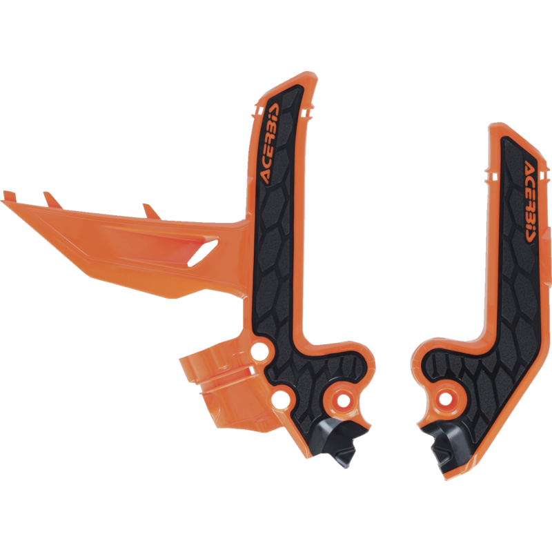 Acerbis X-Grip Frame Guard - KTM 85 SX 25-26 - Orange/black