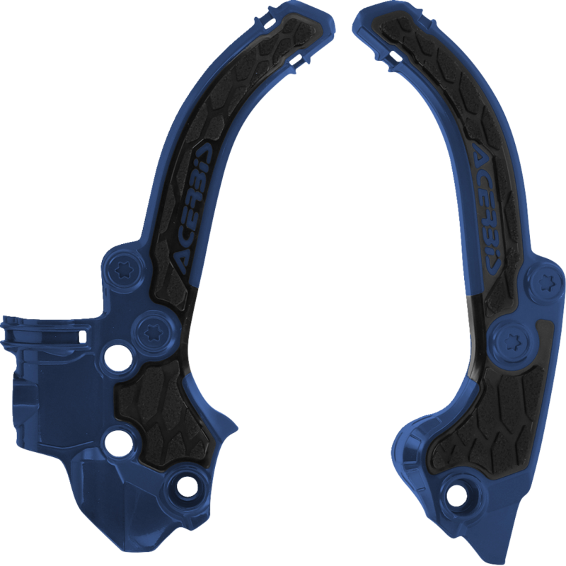 Acerbis X-Grip Frame Guard - KTM 50 SX 24-26 - Blue/black