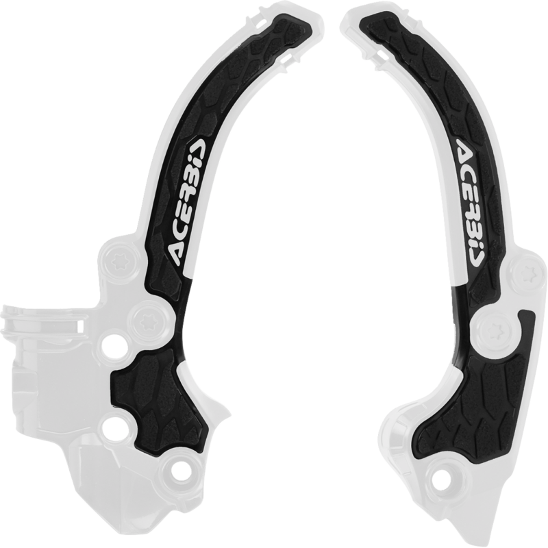 Acerbis X-Grip Frame Guard - KTM 50 SX 24-26 - White/black