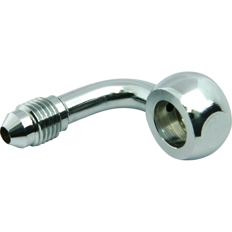 Chrome Fitting 12mm x AN-3 90°