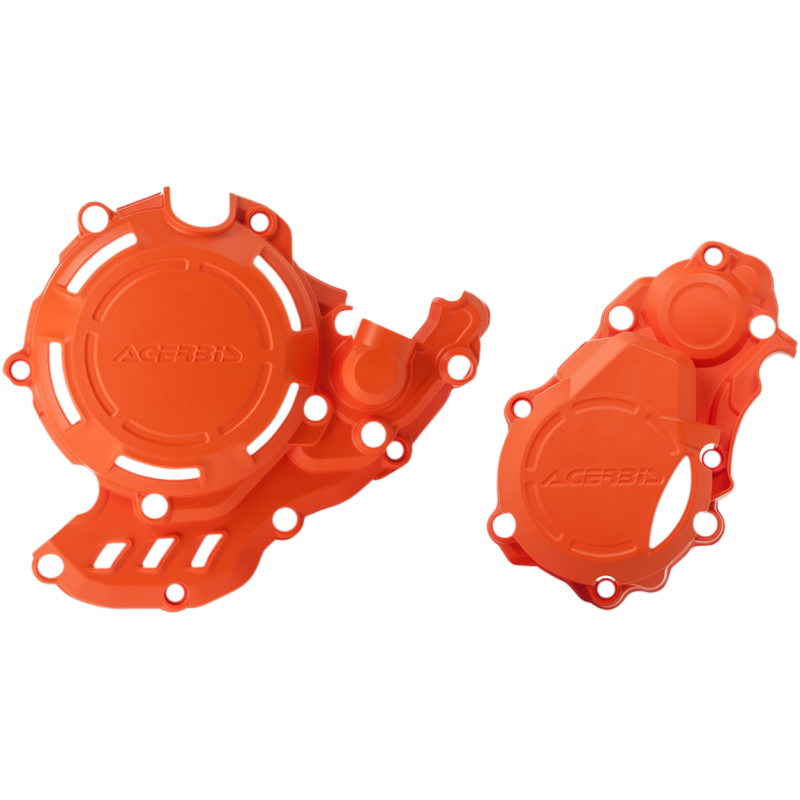 Acerbis X-Power Engine Cover Kit - Orange 16