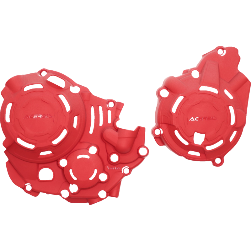 Acerbis X-Power Engine Cover Kit - Red