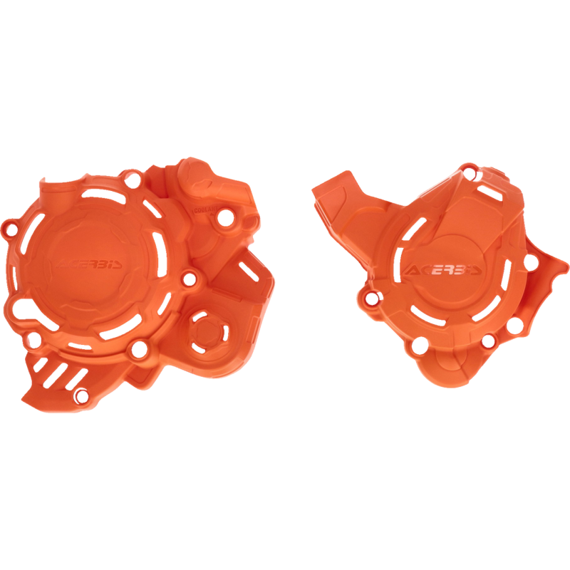Acerbis X-Power Engine Cover Kit - Orange 16