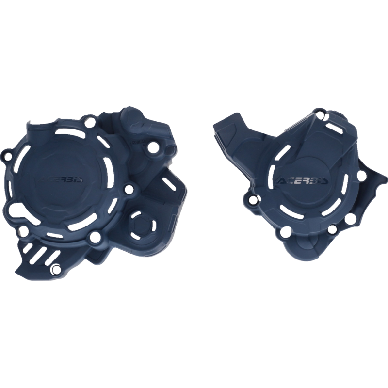 Acerbis X-Power Engine Cover Kit - Blue