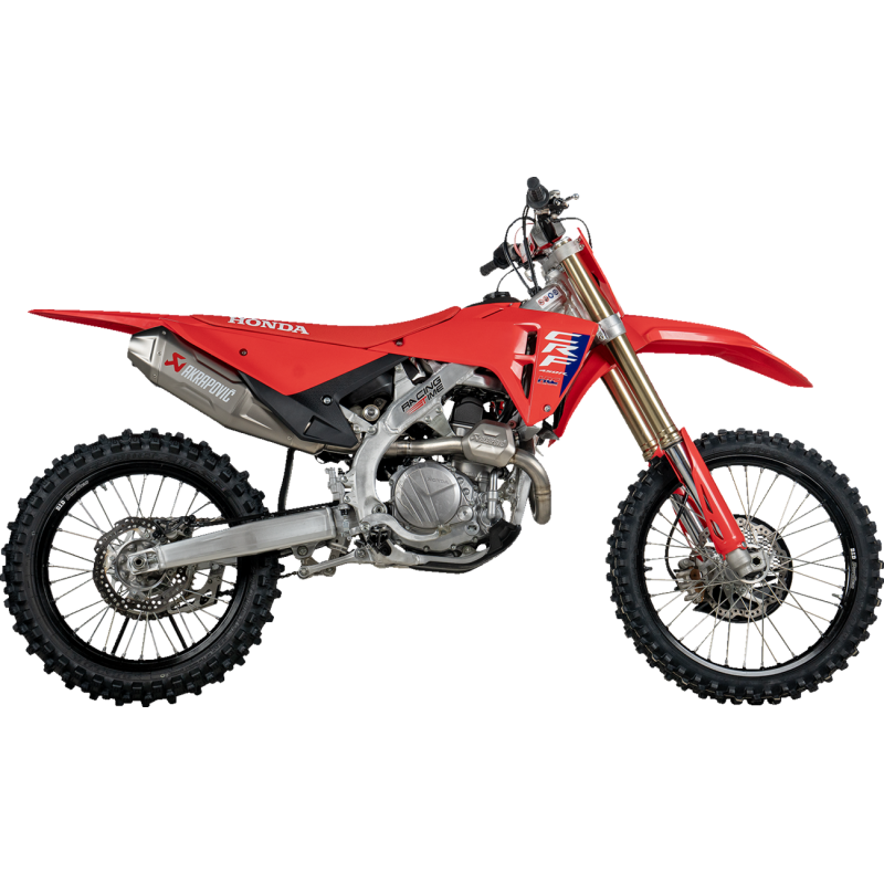 Titanium Header/Muffler/End Cap for Honda CRF450R/RX 25-26