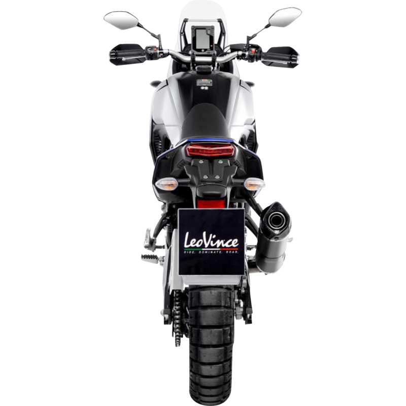 LV One EVO Slip-On, Black stainless steel, Yamaha XT700Z Tenere 700 19-25
