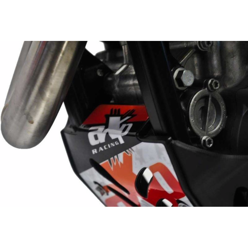 AXP Racing Plastic Skid Plate - KTM 250/350 EXC-F/XCF-W 17-23 - Black
