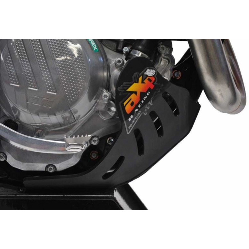 AXP Racing Plastic Skid Plate - KTM 250/350 EXC-F/XCF-W 17-23 - Black