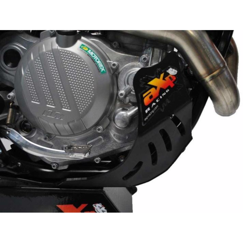 AXP Racing Plastic Skid Plate - KTM 450/500 XCF-W 17-23 - Black
