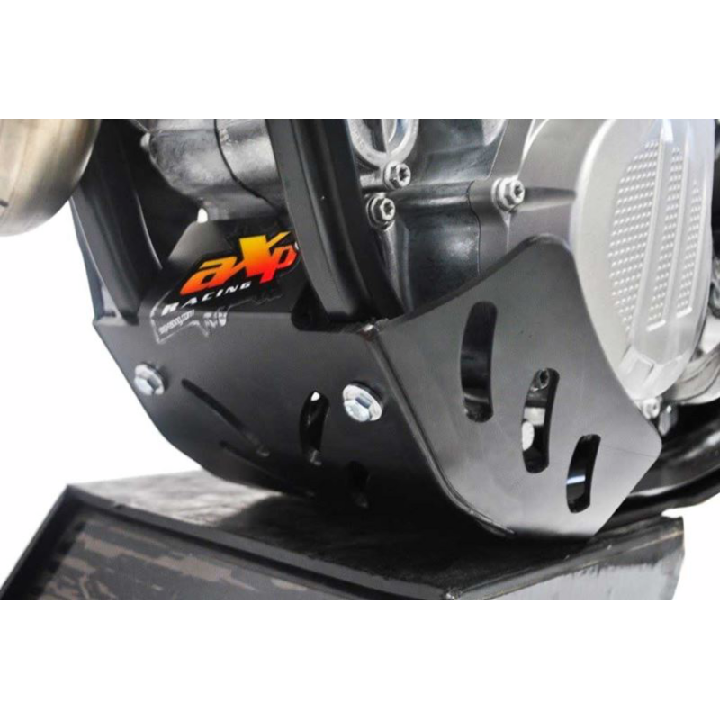 AXP Racing Plastic Skid Plate - KTM 450/500 XCF-W 17-23 - Black
