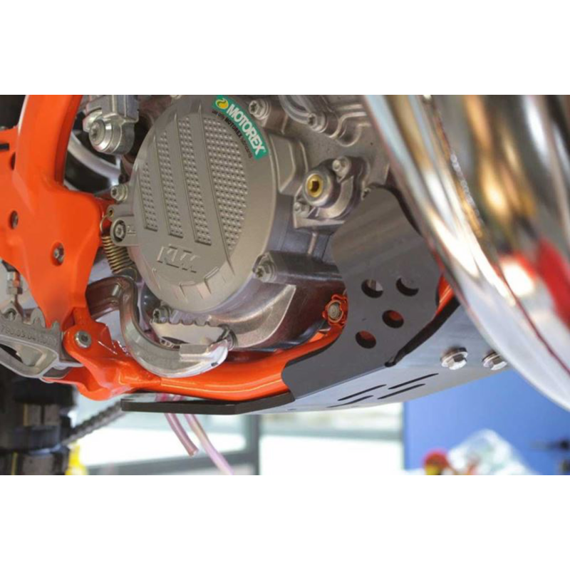 AXP Racing Plastic Skid Plate - KTM 85 SX 18-23 - Black