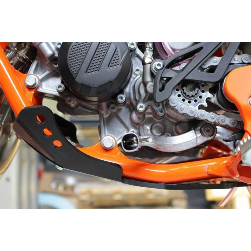 AXP Racing Plastic Skid Plate - KTM 85 SX 18-23 - Black