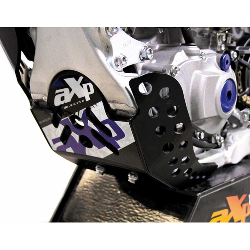 AXP Racing Plastic Skid Plate - Yamaha YZ250F 19-23 - Black
