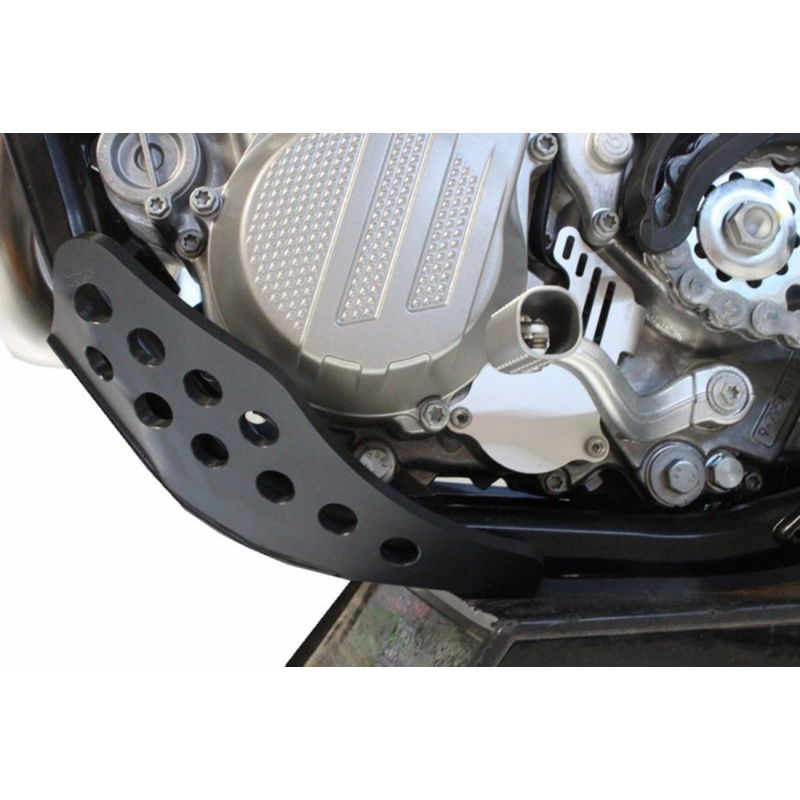AXP Racing Plastic Skid Plate - KTM 450 SX-F/XC-F 19-22 - Black