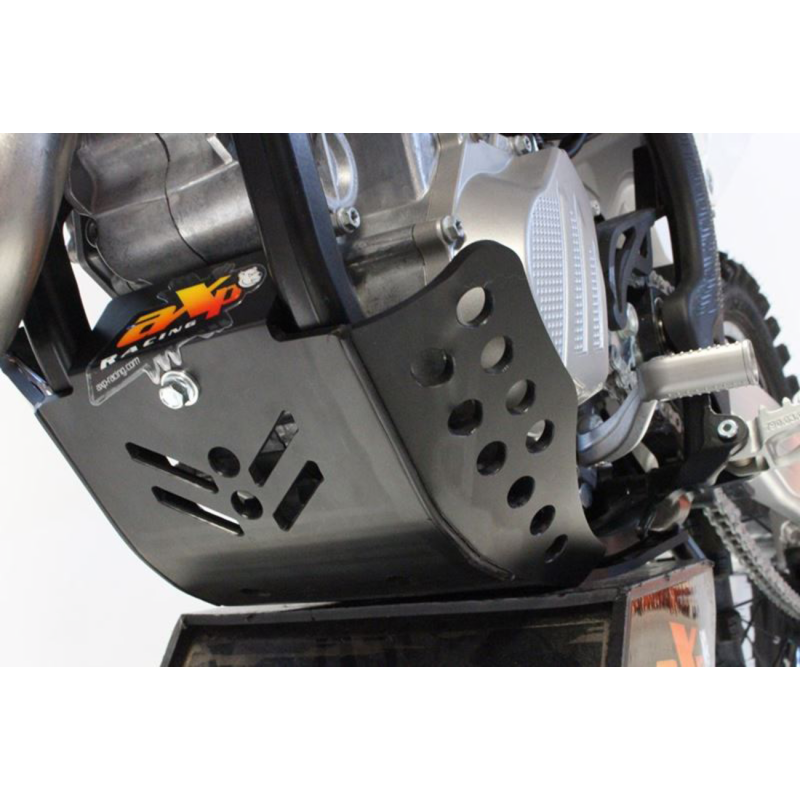 AXP Racing Plastic Skid Plate - KTM 450 SX-F/XC-F 19-22 - Black