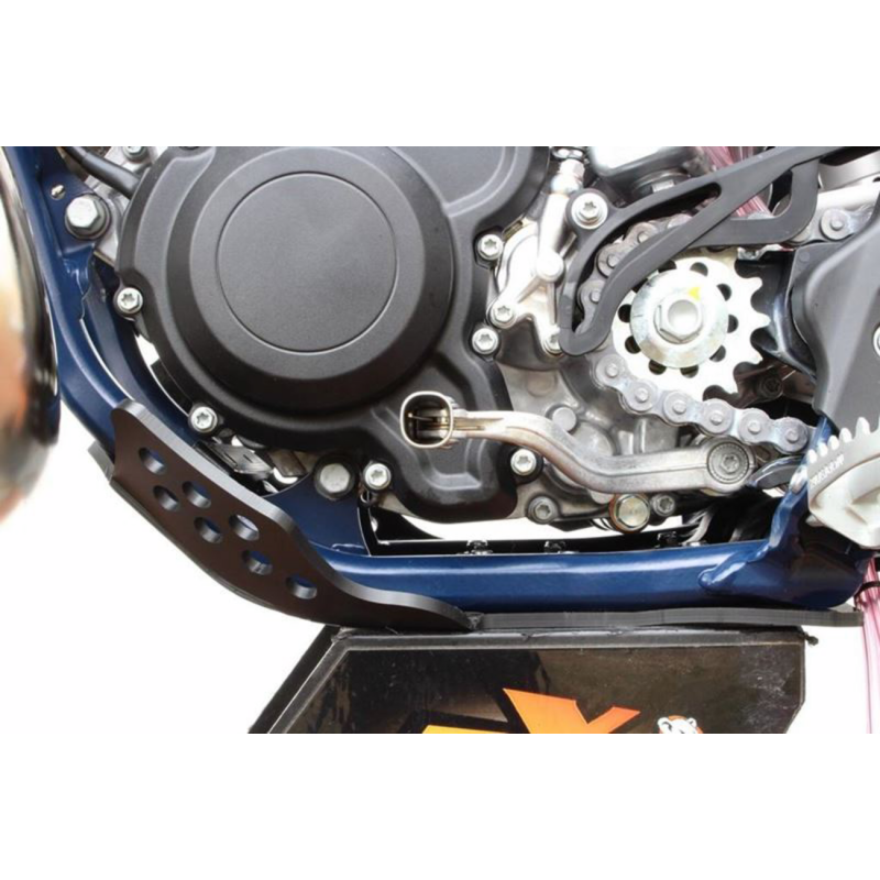 AXP Racing Plastic Skid Plate - KTM 250 SX, 250/300 XC 19-22 - Black