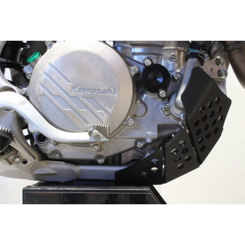 AXP Racing Plastic Skid Plate - Kawasaki KX450 19-23 - Black