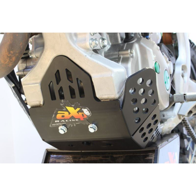 AXP Racing Plastic Skid Plate - Kawasaki KX450 19-23 - Black