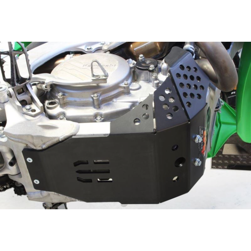AXP Racing Plastic Skid Plate - Kawasaki KX450 19-23 - Black