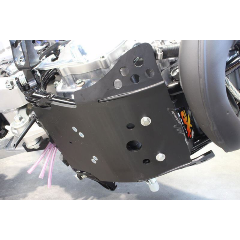 AXP Racing Plastic Skid Plate - Yamaha YZ85 19-23 - Black