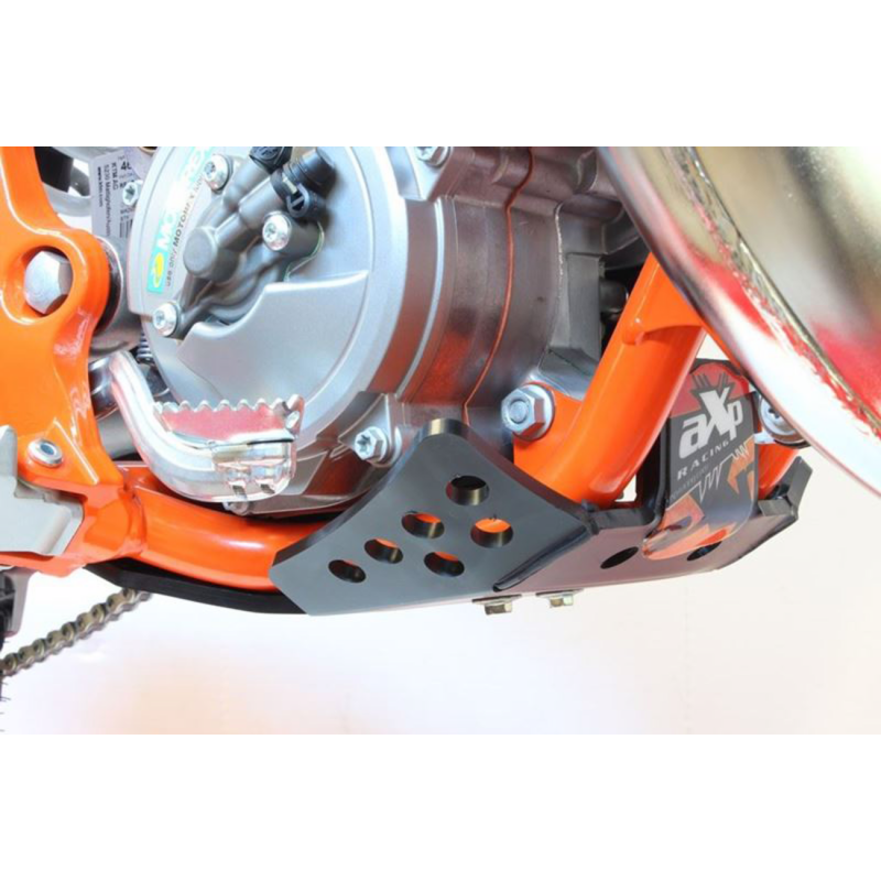 AXP Racing Plastic Skid Plate - KTM 65 SX 18-23 - Black