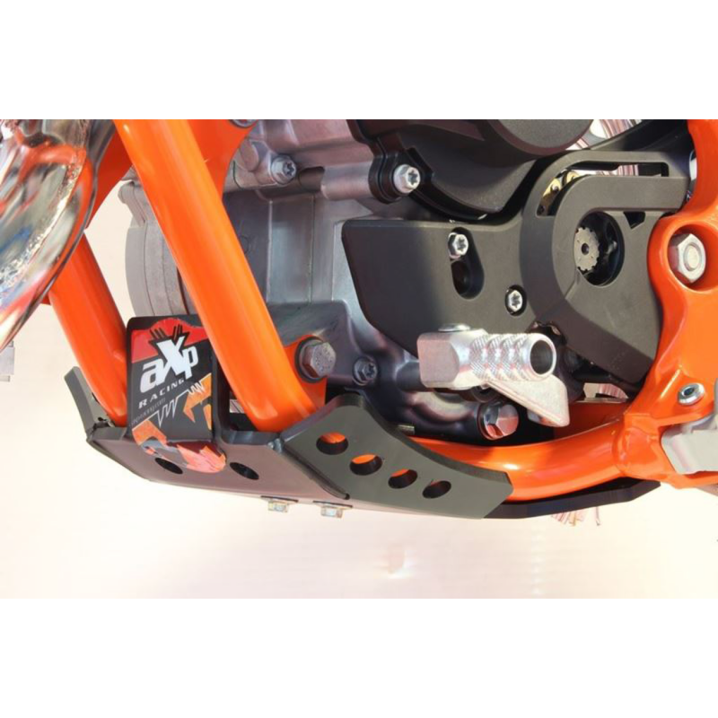 AXP Racing Plastic Skid Plate - KTM 65 SX 18-23 - Black