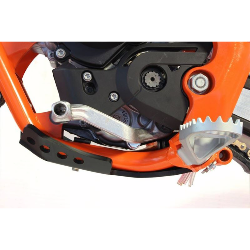 AXP Racing Plastic Skid Plate - KTM 65 SX 18-23 - Black