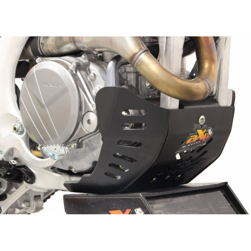 AXP Racing Plastic Skid Plate - Honda CRF450R/RX 21-26 - Black