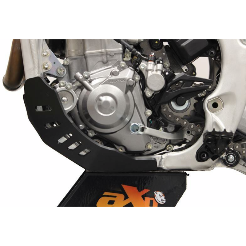 AXP Racing Plastic Skid Plate - Honda CRF450R/RX 21-26 - Black