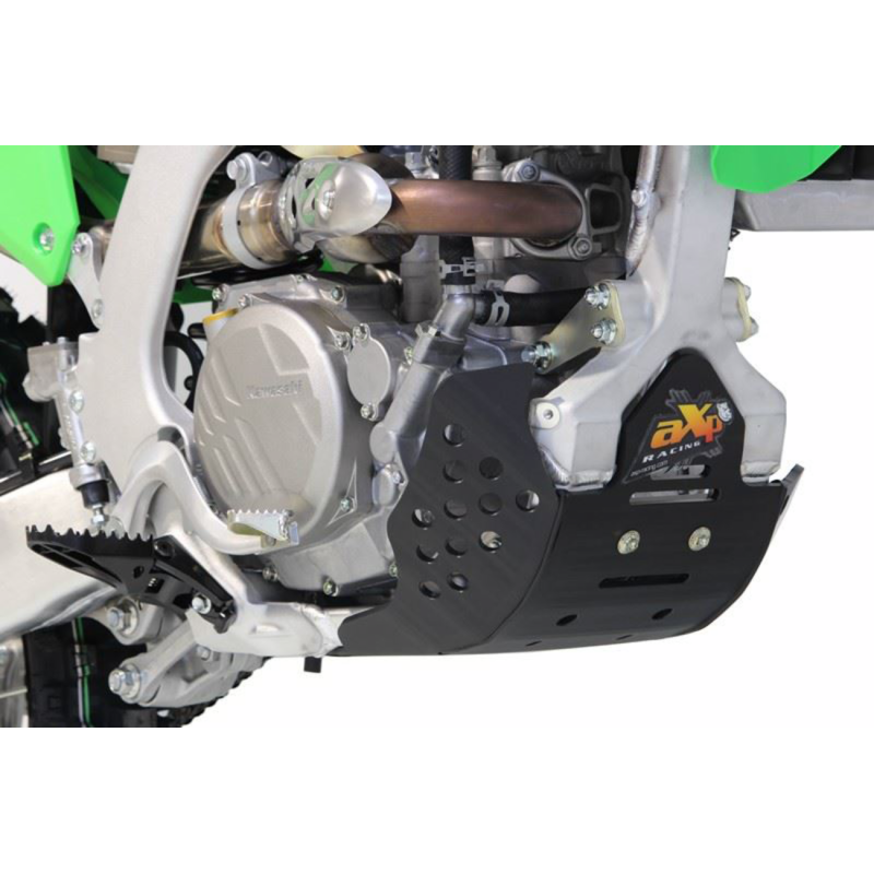 AXP Racing Plastic Skid Plate - Kawasaki KX250 21-24 - Black