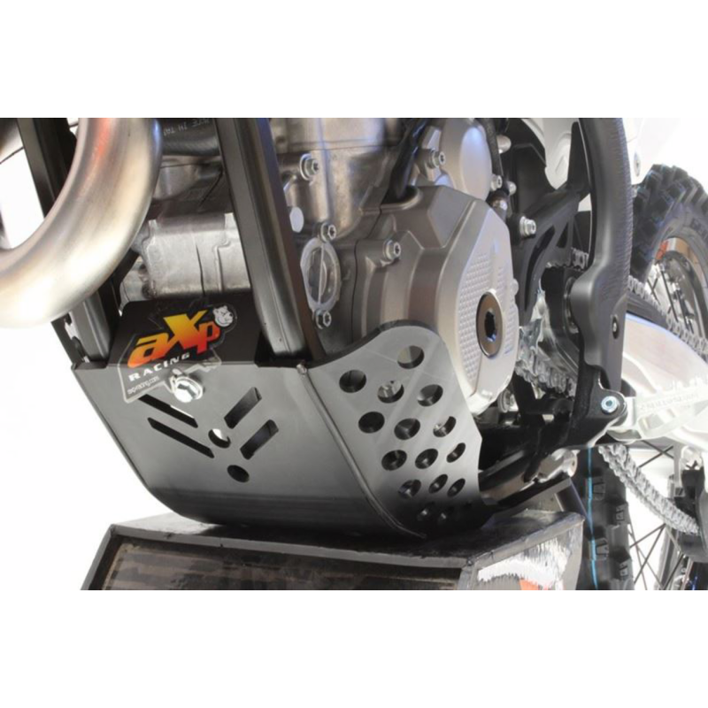 AXP Racing Plastic Skid Plate - GasGas EX 250F/350F, MC 250F 21-23 - Black