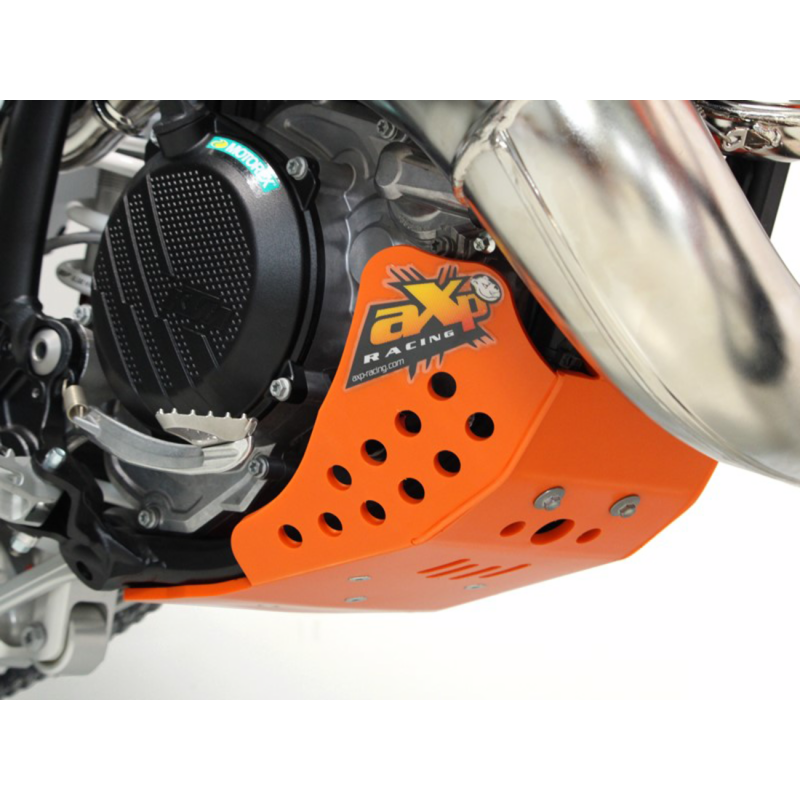 AXP Racing Plastic Skid Plate - KTM 250/300 XC-W 24-26 - Orange