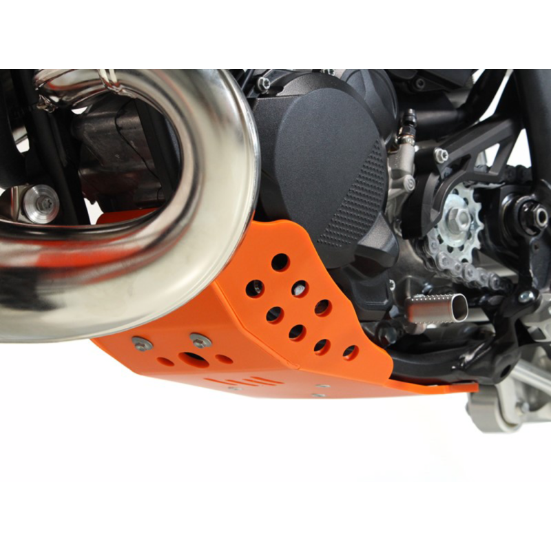 AXP Racing Plastic Skid Plate - KTM 250/300 XC-W 24-26 - Orange