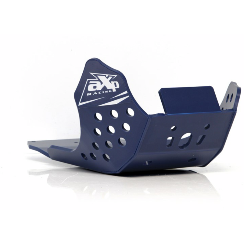 AXP Racing Plastic Skid Plate - Husqvarna FE 250/350/350s/350w 24-26 - Blue