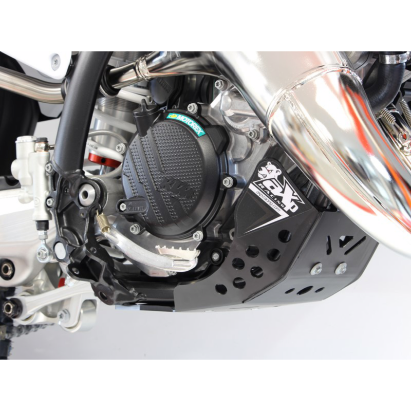 AXP Racing Plastic Skid Plate - KTM 150 XC-W 24-25 - Black