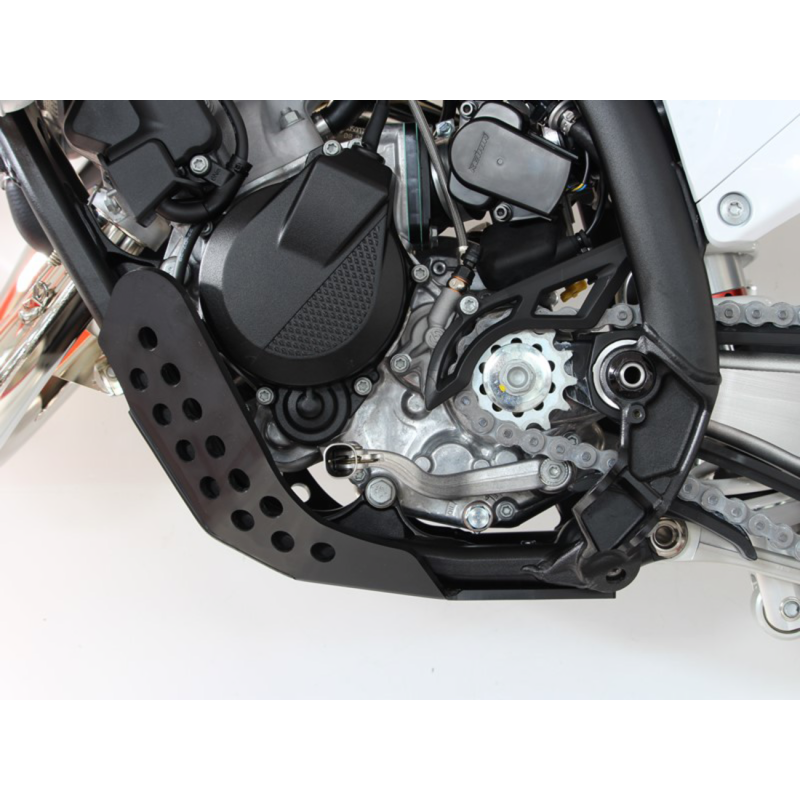 AXP Racing Plastic Skid Plate - KTM 150 XC-W 24-25 - Black