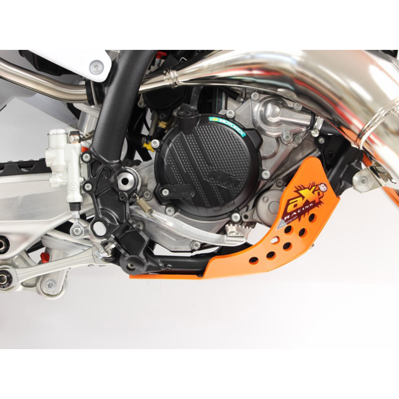 AXP Racing Plastic Skid Plate - KTM 150 XC-W 24-25 - Orange
