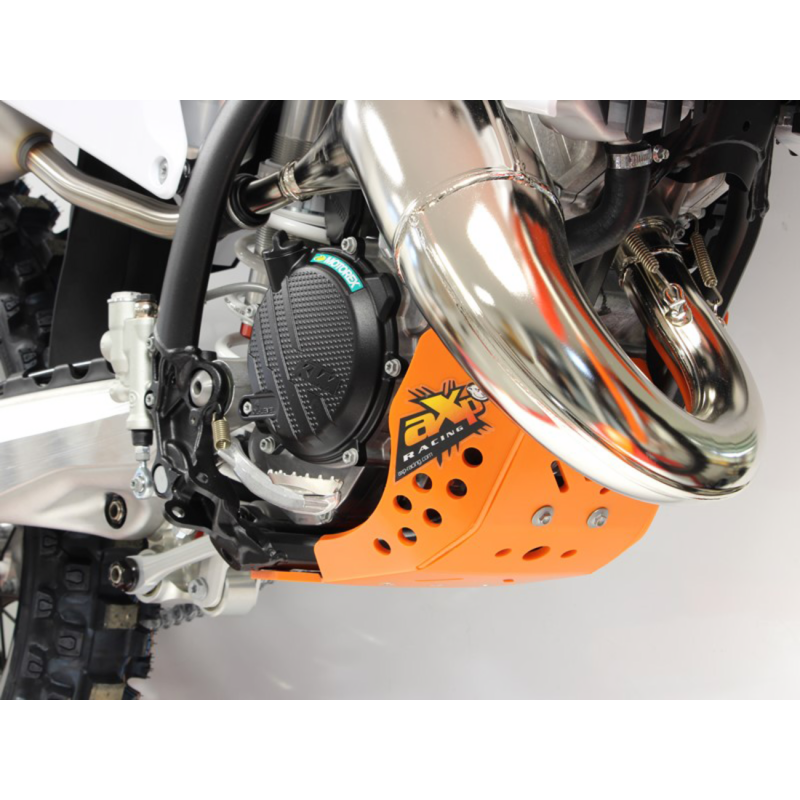 AXP Racing Plastic Skid Plate - KTM 150 XC-W 24-25 - Orange