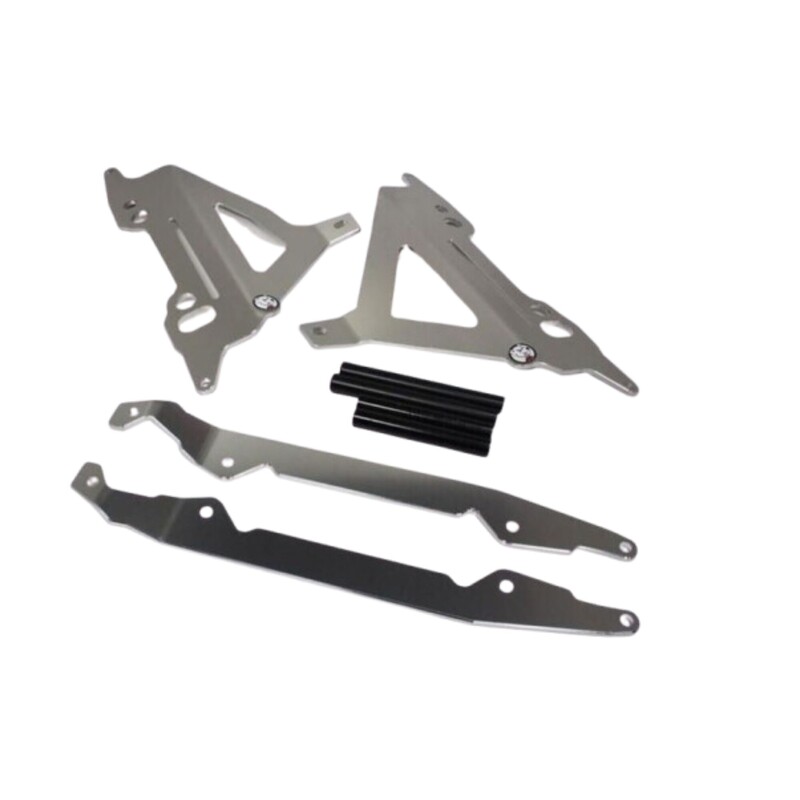 AXP Racing Radiator Brace - Black spacers