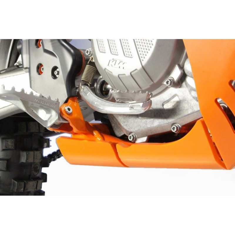 AXP Racing Xtrem Skid Plate, Orange