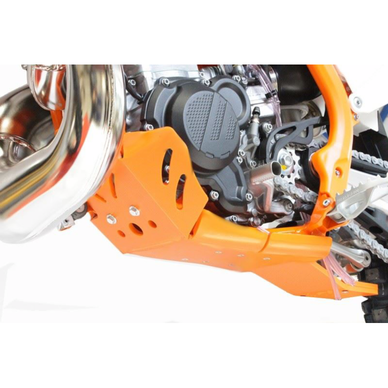 AXP Racing Xtrem Skid Plate, Orange