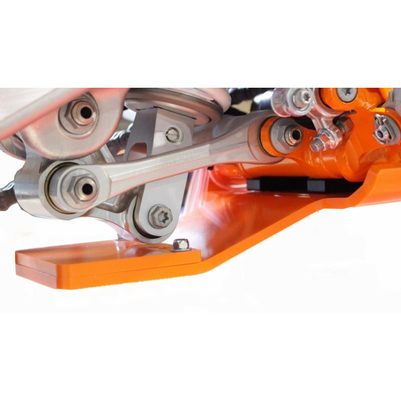AXP Racing Xtrem Skid Plate, Orange